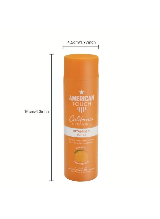 American Touch California Dreaming Vitamin C Toner Brightening  200ML - Image 5